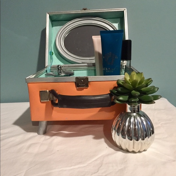Other - REPURPOSED VINTAGE MAKEUP CASE